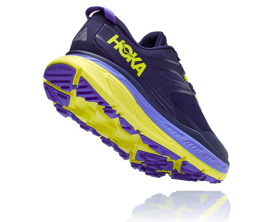 Tenis Trail Hoka One One Masculino Azuis/Verdes - Stinson Atr 6 - 257-RBLEPM